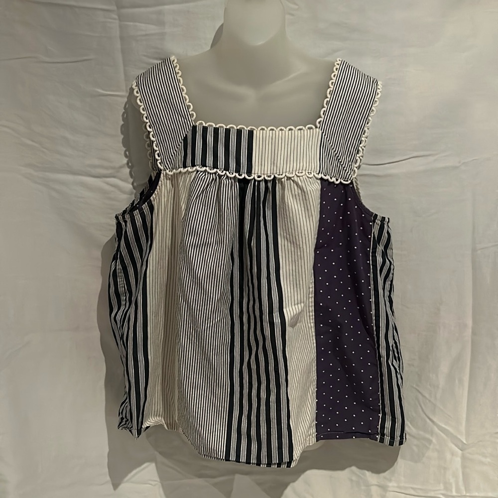 Boden - Square neck boho tank